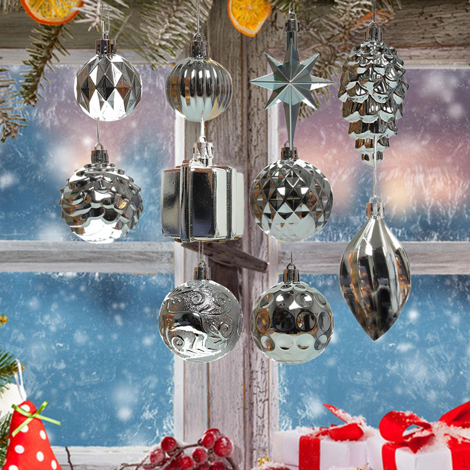 10 шт. елочных шаров, рождественские маленькие подвески, небьющиеся шары для декора
10 шт. елочных шаров, рождественские маленькие подвески, небьющиеся шары для декора