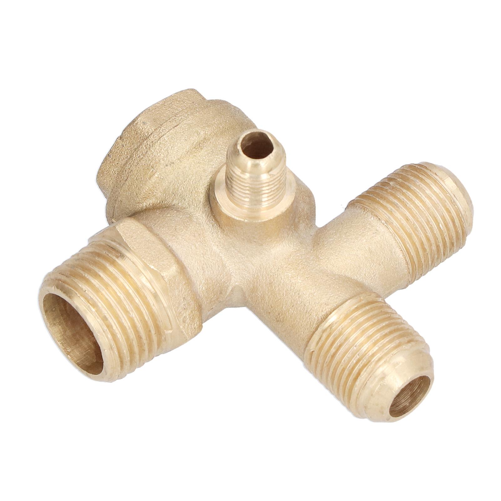 Check Valve 4 Way Threaded Cast Copper Electric Drive Air Compressor Accessories 21x16x16x10mm
Check Valve 4 Way Threaded Cast Copper Electric Drive Air Compressor Accessories 21x16x16x10mm