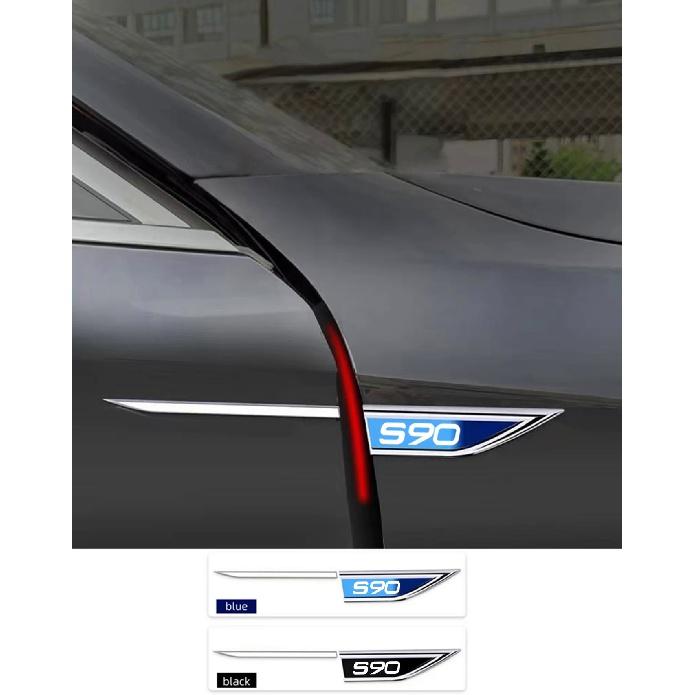 2 шт./компл. для Volvo S90, автомобильное крыло, металлическая наклейка, внешние декоративные наклейки, модификация, эмблема автомобиля, аксессуары
2 шт./компл. для Volvo S90, автомобильное крыло, металлическая наклейка, внешние декоративные наклейки, модификация, эмблема автомобиля, аксессуары