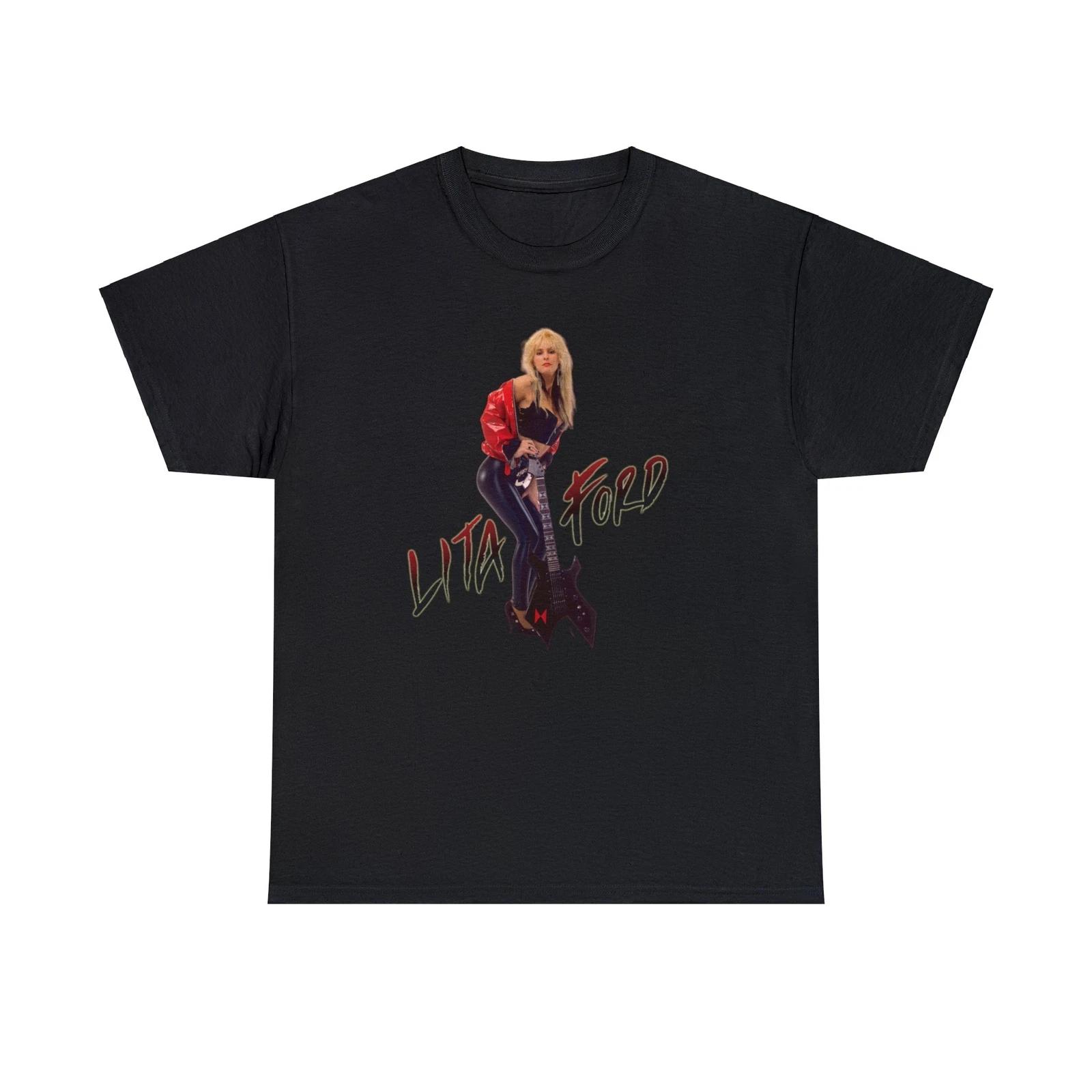 Lita Ford Heavy Cotton Tee, Lita Ford T-shirt M
Lita Ford Heavy Cotton Tee, Lita Ford T-shirt M