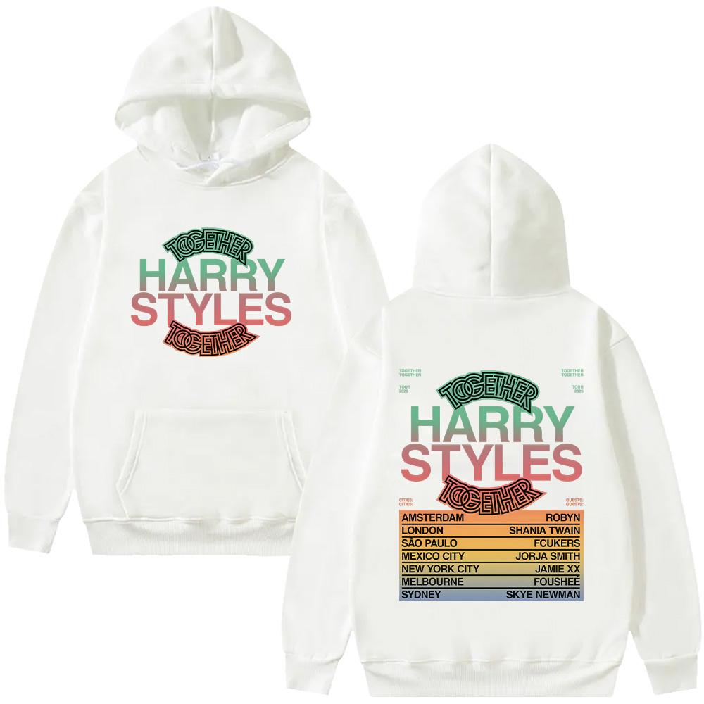 HarryStyle Together Tour 2026 Hoodies Long Sleeve Hooded Sweatshirts Trendy Women Men Clothing Casual Pullovers High Street M білий
HarryStyle Together Tour 2026 Hoodies Long Sleeve Hooded Sweatshirts Trendy Women Men Clothing Casual Pullovers High Street M білий