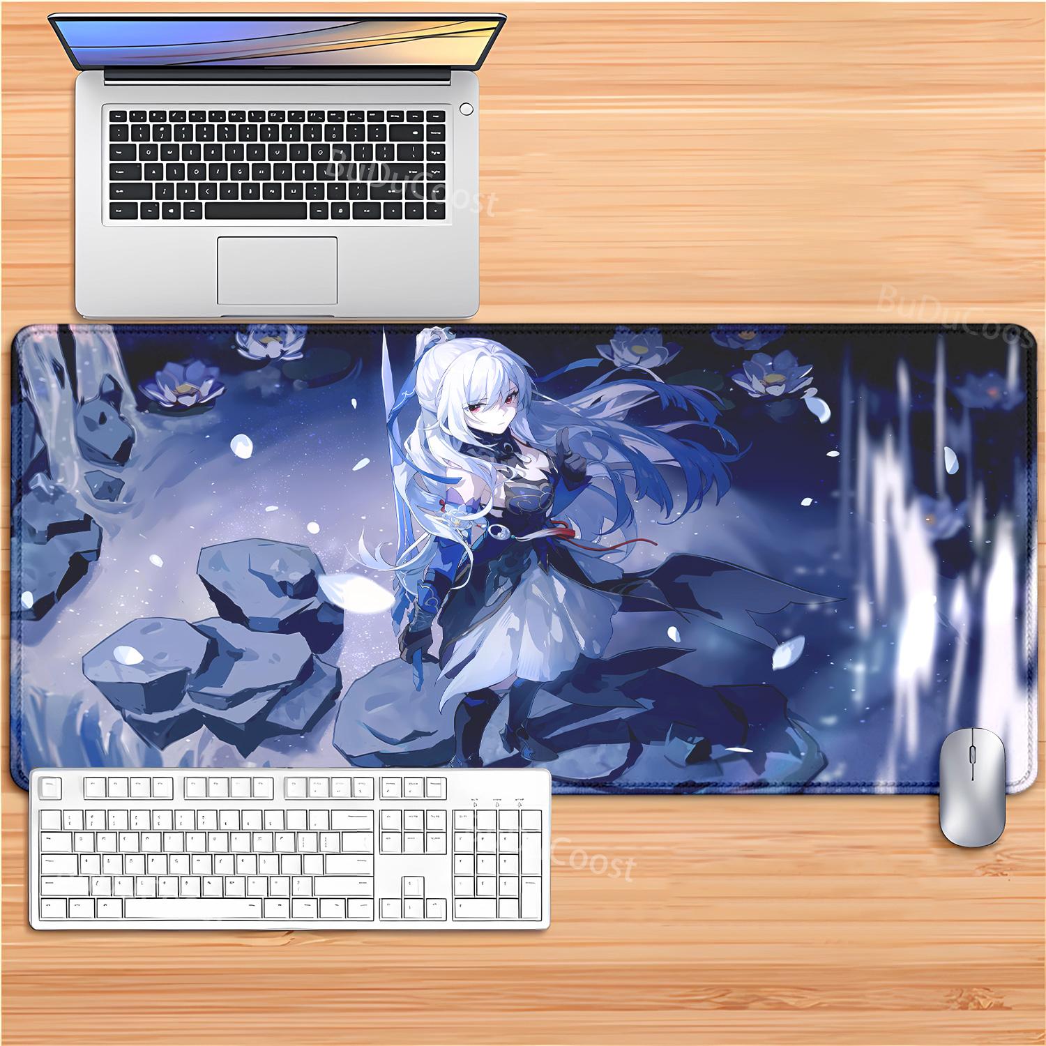 game Honkai Star Rail teclado mouse pad Jingliu Computer Mat Deskpad Laptop Keyboard desk Mat Office Desktop XXL Large mousepad 300x600x2mm
game Honkai Star Rail teclado mouse pad Jingliu Computer Mat Deskpad Laptop Keyboard desk Mat Office Desktop XXL Large mousepad 300x600x2mm