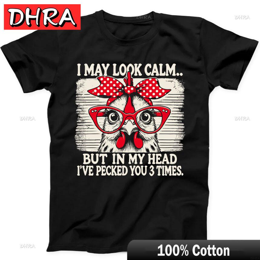 Chicken I May Look Calm in My Head I Pecked You 3 Times Gift Black T Shirt Shirts Tshirts for Daily Wear TShirt Hombre Adult 4XL
Chicken I May Look Calm in My Head I Pecked You 3 Times Gift Black T Shirt Shirts Tshirts for Daily Wear TShirt Hombre Adult 4XL