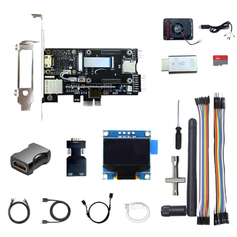 BliKVM PCIe KVM over IP Blikvm PCle PoE BliKVM Expansion Board with Video Capture USB Support for RPi CM4
BliKVM PCIe KVM over IP Blikvm PCle PoE BliKVM Expansion Board with Video Capture USB Support for RPi CM4