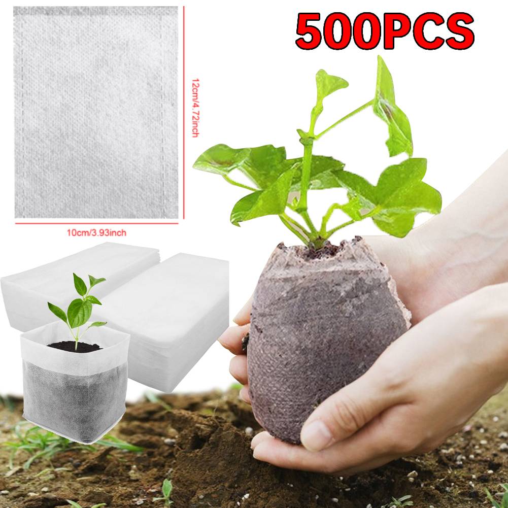 Biodegradable Seed Nursery Bags Non-Woven Garden Plants Grow Bags Breathable Plant Seeding Grow Bags for Flower Vegetable Grow
Biodegradable Seed Nursery Bags Non-Woven Garden Plants Grow Bags Breathable Plant Seeding Grow Bags for Flower Vegetable Grow