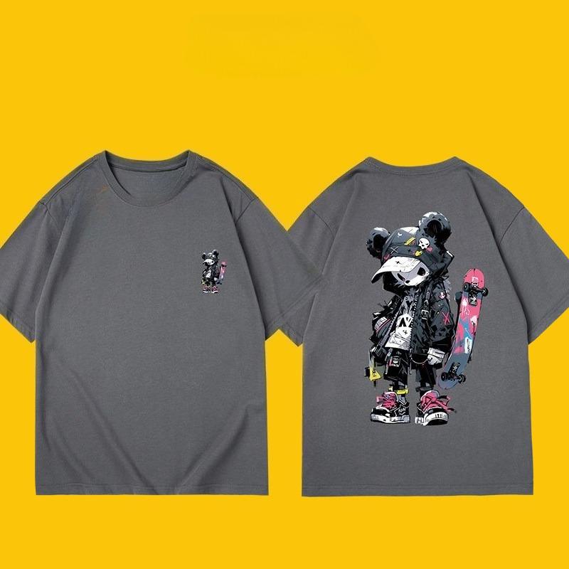 Unisex 2026 New Bear Graphic TShirt Pure Cotton Casual Short Sleeve Streetwear Hip Hop Style Oversized Tee for Unisex Women 4XL
Unisex 2026 New Bear Graphic TShirt Pure Cotton Casual Short Sleeve Streetwear Hip Hop Style Oversized Tee for Unisex Women 4XL