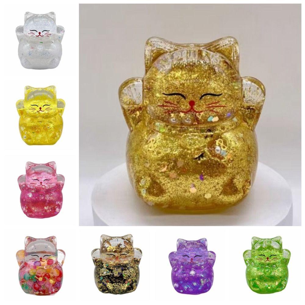 Cute Jewelry Doll Desktop Ornaments Nagaya Fortune Cat Cartoon Cat Model Toy Resin Accessories білий
Cute Jewelry Doll Desktop Ornaments Nagaya Fortune Cat Cartoon Cat Model Toy Resin Accessories білий