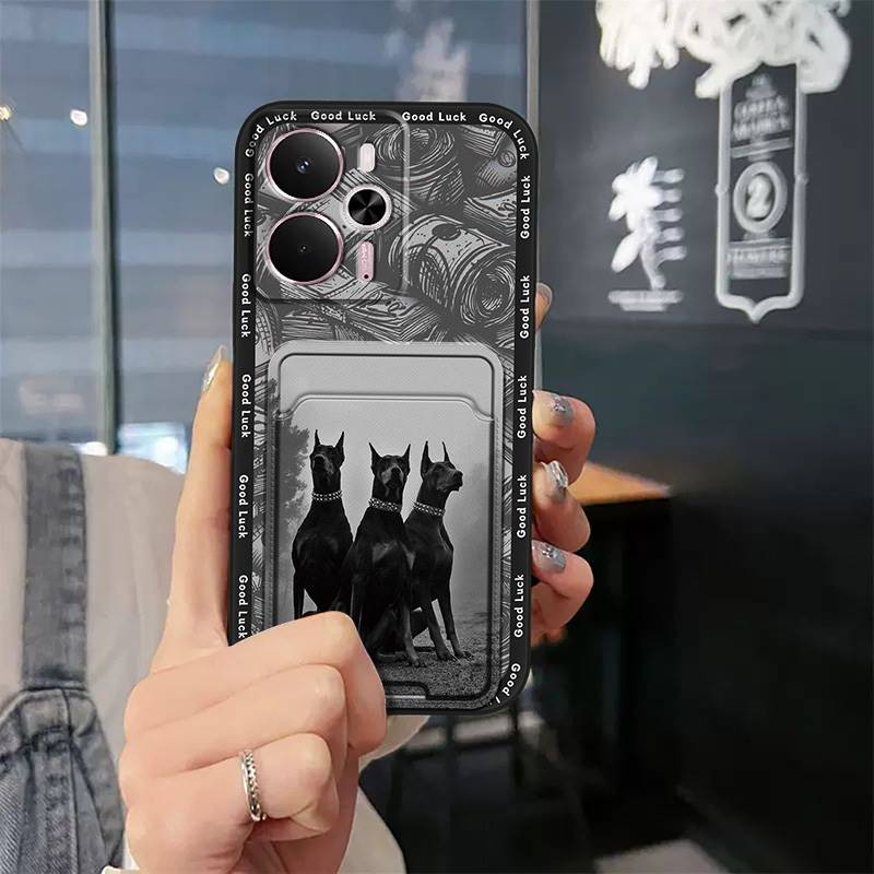 Card slot TPU Phone Case For Realme 14 5G Global/14T 5G Anti-dust protective Silicone Fashion Design Back Cover Graffiti Cute Realme 14 5G Global
Card slot TPU Phone Case For Realme 14 5G Global/14T 5G Anti-dust protective Silicone Fashion Design Back Cover Graffiti Cute Realme 14 5G Global