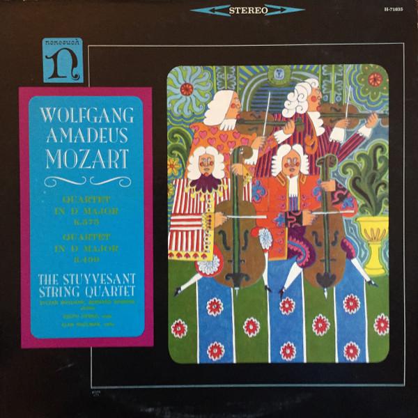 LP Record STUYVESANT STRING QUARTET Mozart Quartet In D Major K.575 Q H71035 NONESUCH 1966 US Classical Used
LP Record STUYVESANT STRING QUARTET Mozart Quartet In D Major K.575 Q H71035 NONESUCH 1966 US Classical Used