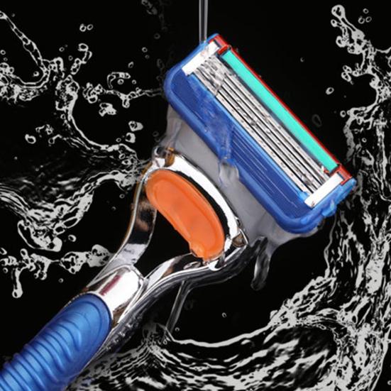 4 шт., сменные лезвия для мужчин, 5 слоев, нержавеющая сталь, ручная бритва, триммер, лезвия, картриджи, замена мужа, отца, подарок 
4 шт., сменные лезвия для мужчин, 5 слоев, нержавеющая сталь, ручная бритва, триммер, лезвия, картриджи, замена мужа, отца, подарок