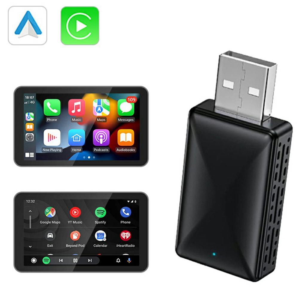 2-in-1 Carplay Android Auto USB Adapter OTA Upgrade Plug and Play Wired to Wireless Dongle Box Type A
2-in-1 Carplay Android Auto USB Adapter OTA Upgrade Plug and Play Wired to Wireless Dongle Box Type A