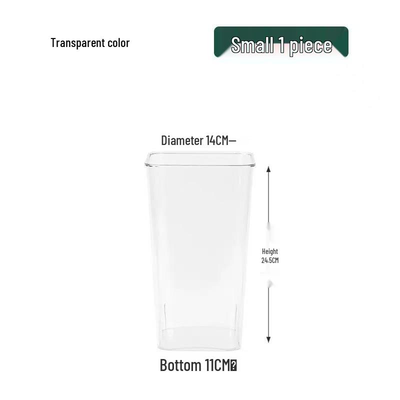 Multi-Functional Transparent Vase & Storage Tube for Kitchen Ingredients and Fresh Flowers
Multi-Functional Transparent Vase & Storage Tube for Kitchen Ingredients and Fresh Flowers