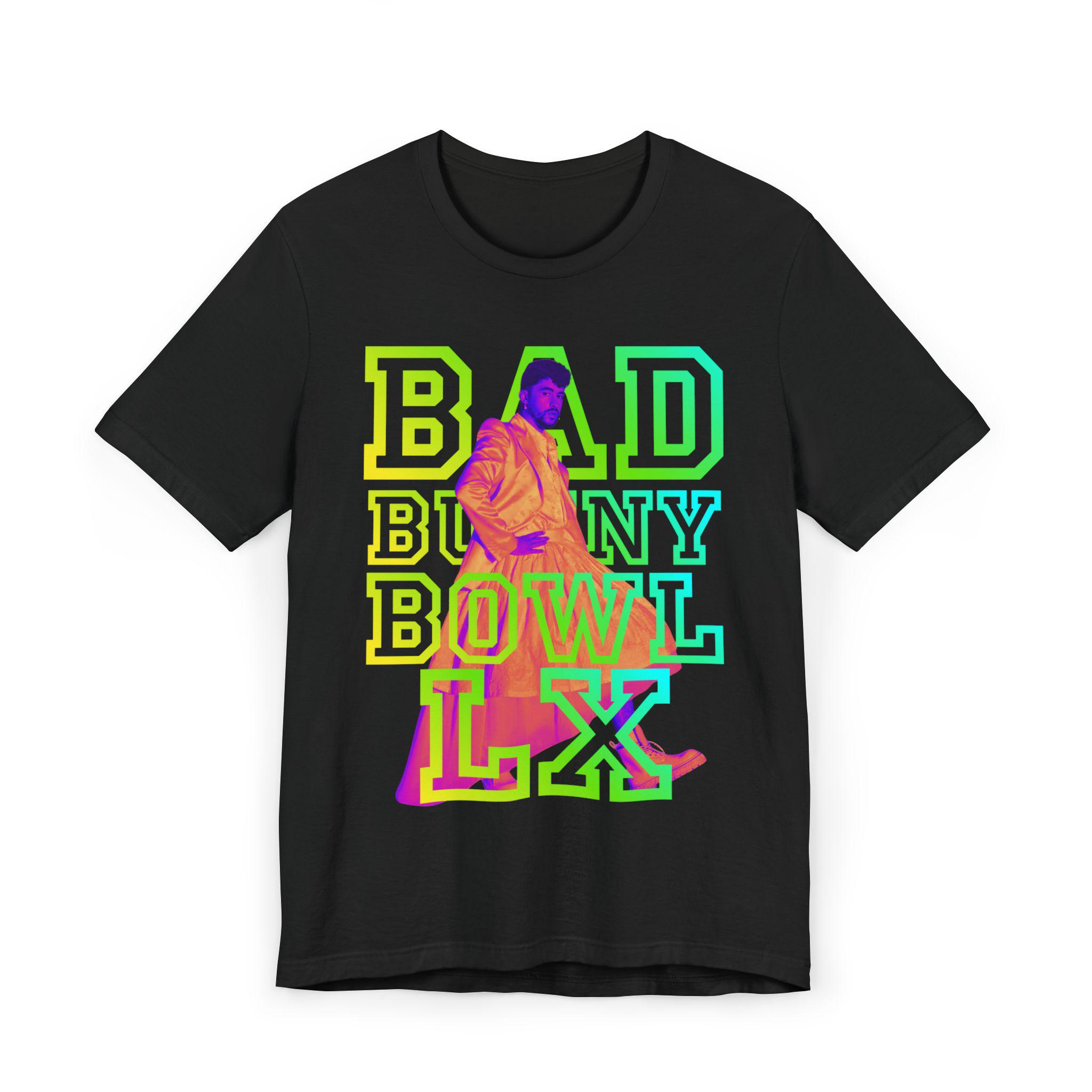 SB LX Bad Bunny Bowl LX Tshirt Neon Pop Concert Tee 2026 Summer New Unisex Women Oversized Tshirt Y2K Hiphop Pop Music Tshirt S
SB LX Bad Bunny Bowl LX Tshirt Neon Pop Concert Tee 2026 Summer New Unisex Women Oversized Tshirt Y2K Hiphop Pop Music Tshirt S