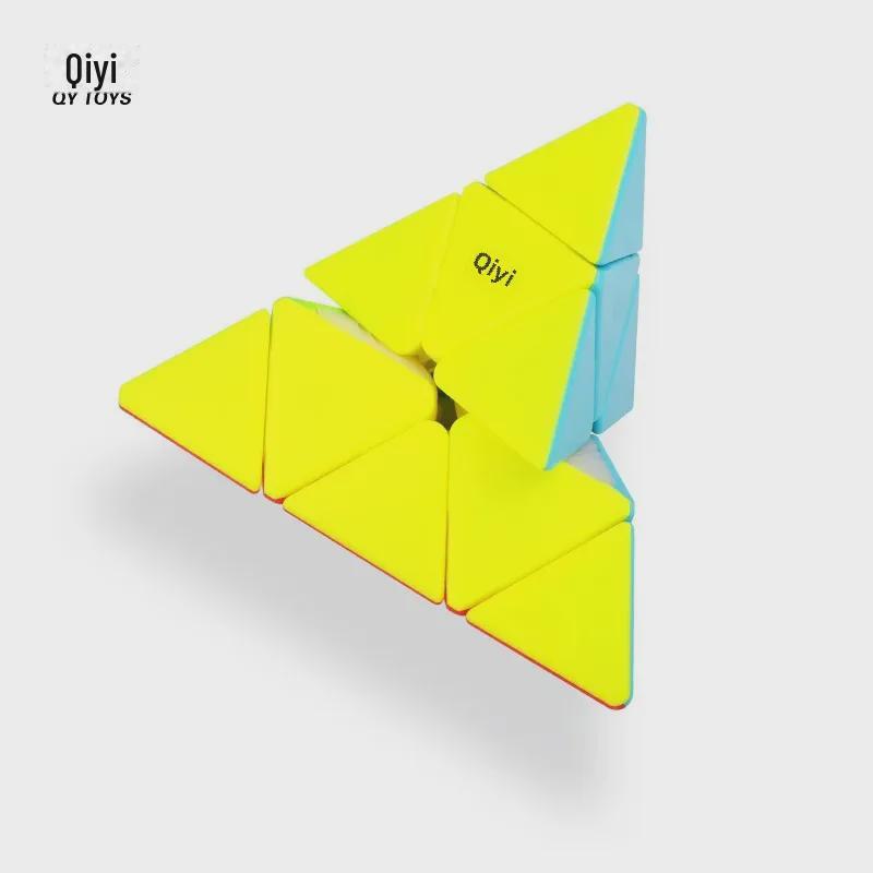 Qiyi Qiming S2S3 однотонный трехслойный пирамидальный кубик Рубика - идеальная развивающая игрушка для начинающих и детей
Qiyi Qiming S2S3 однотонный трехслойный пирамидальный кубик Рубика - идеальная развивающая игрушка для начинающих и детей