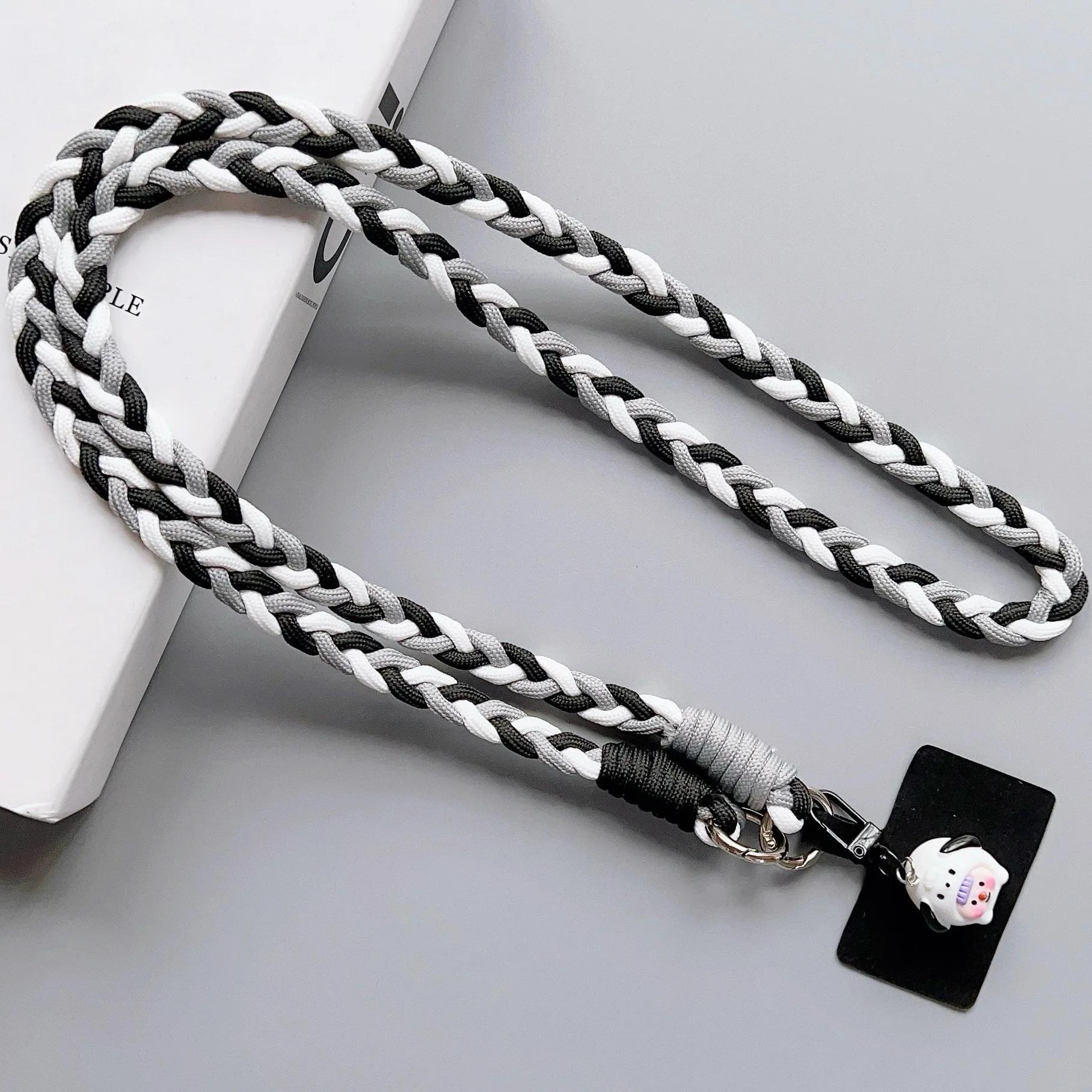 Cartoon Long Mobile Phone Lanyard Crossbody Rope Strap Men Women Outdoor Hiking Universal Decorative Pendant Accessories черный белый
Cartoon Long Mobile Phone Lanyard Crossbody Rope Strap Men Women Outdoor Hiking Universal Decorative Pendant Accessories черный белый