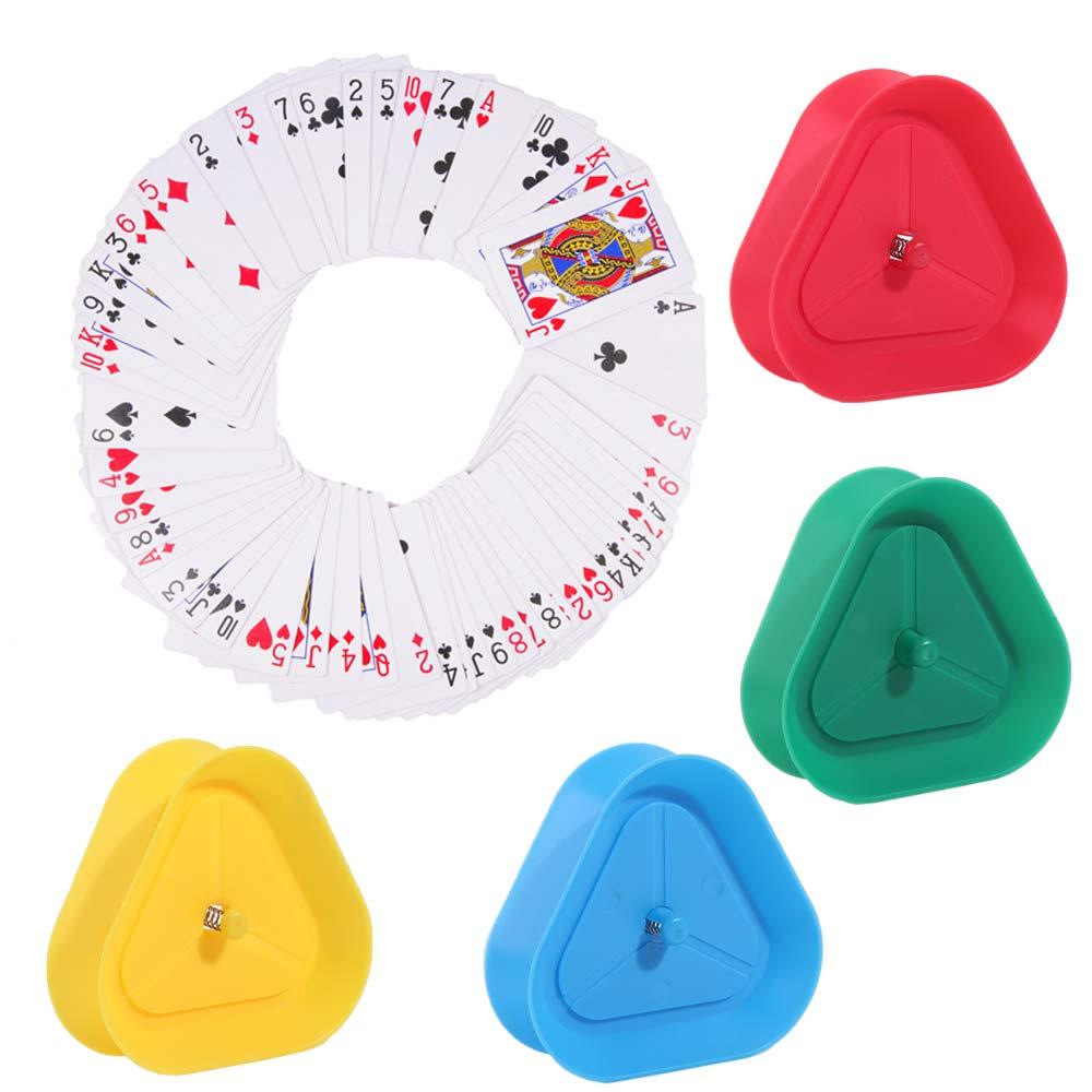 4Pcs/Set Triangle Shaped Triangular Card Holder Hands-Free Board Game Cards Stand Recreation 4pcs/set
4Pcs/Set Triangle Shaped Triangular Card Holder Hands-Free Board Game Cards Stand Recreation 4pcs/set