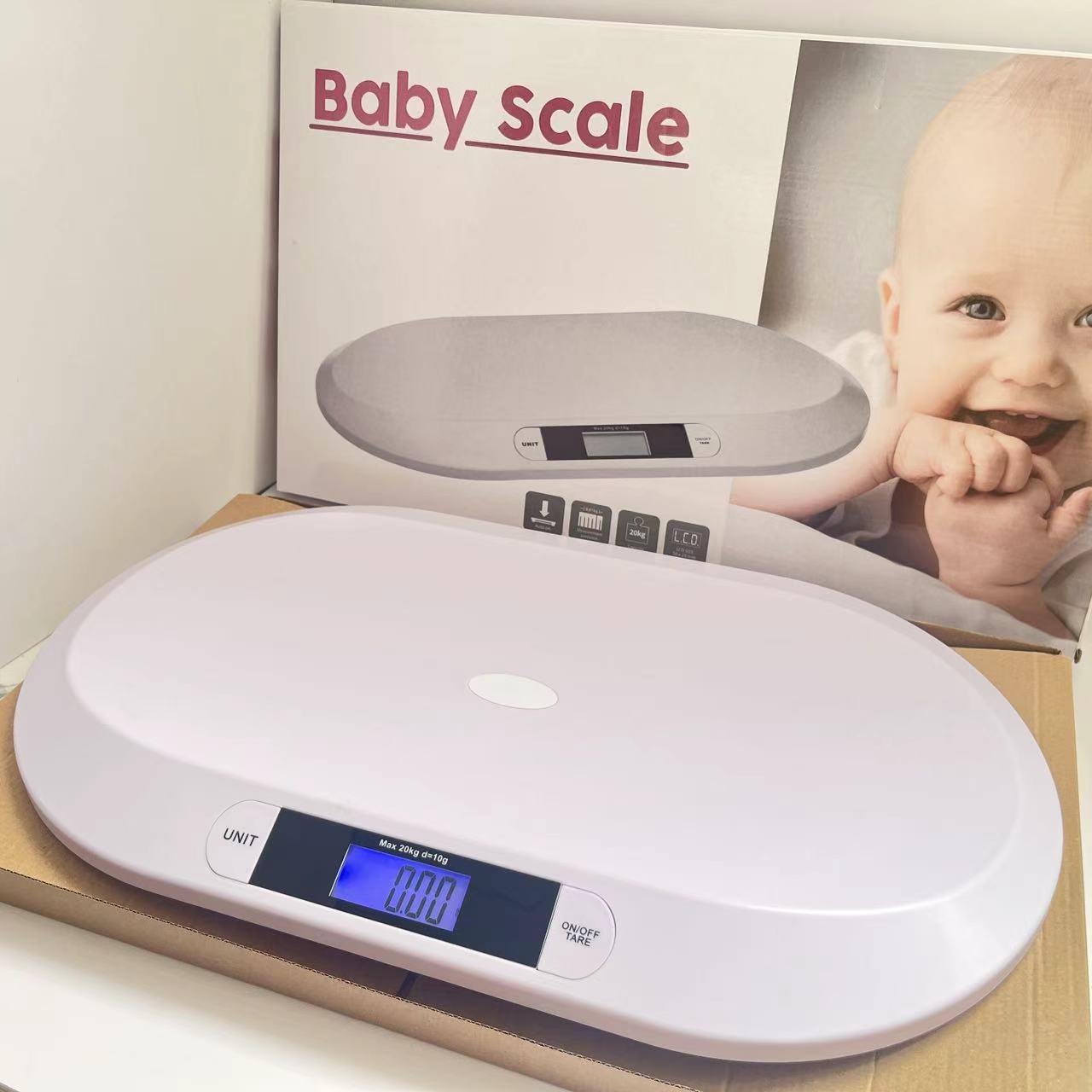 Baby Scale: 20kg Digital Infant Weighing Scale with LED Display 54.6*35*2.6 cm
Baby Scale: 20kg Digital Infant Weighing Scale with LED Display 54.6*35*2.6 cm