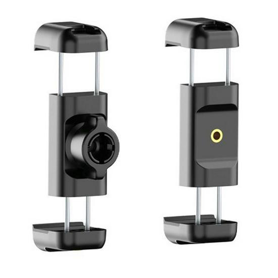 Adjustable Double-Pull Phone and Tablet Stand with 1/4 Screw Hole 01 Small Pull Clip Black
Adjustable Double-Pull Phone and Tablet Stand with 1/4 Screw Hole 01 Small Pull Clip Black