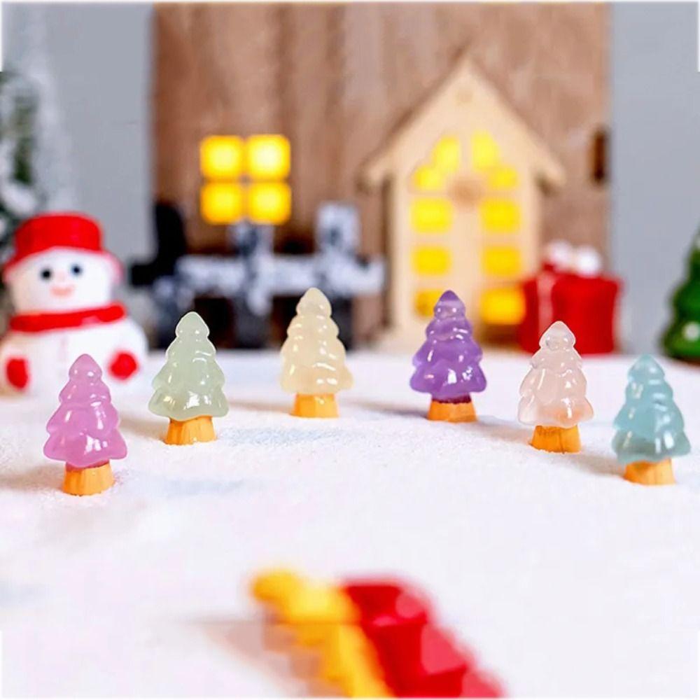 10pcs/Set Mini Xams Tree Miniatures Micro Landscape Noctilucent Christmas Ornaments Tabletop
10pcs/Set Mini Xams Tree Miniatures Micro Landscape Noctilucent Christmas Ornaments Tabletop