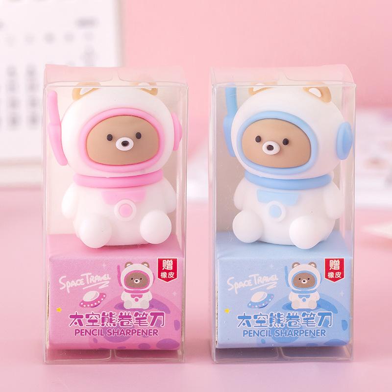 1pcs Cute Cartoon Dinosaur Space Bear Series Small Pencil Sharpener for Eraser Children s Cute School Supplies
1pcs Cute Cartoon Dinosaur Space Bear Series Small Pencil Sharpener for Eraser Children s Cute School Supplies