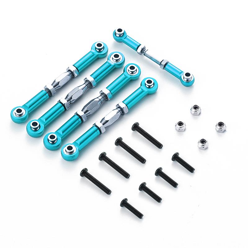 5pcs Aluminum Alloy 1/10 Steering Link Rod Set For XTE XBE RC Car Part RC Car Accessories Replacement Parts синій
5pcs Aluminum Alloy 1/10 Steering Link Rod Set For XTE XBE RC Car Part RC Car Accessories Replacement Parts синій