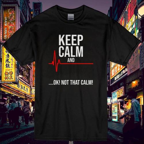 New Shirt Keep Calm and Ok Not That Calm Logo T-Shirt Funny Size S to 5XL XL
New Shirt Keep Calm and Ok Not That Calm Logo T-Shirt Funny Size S to 5XL XL