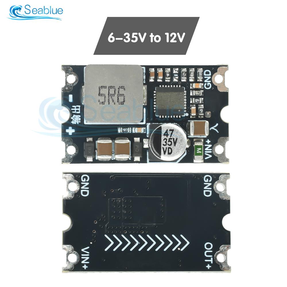 DC-DC Buck Converter Module 6-35V to 5V 12V 8A High Efficiency Low Heat Voltage Regulator Board TVS Over Temperature Protection
DC-DC Buck Converter Module 6-35V to 5V 12V 8A High Efficiency Low Heat Voltage Regulator Board TVS Over Temperature Protection