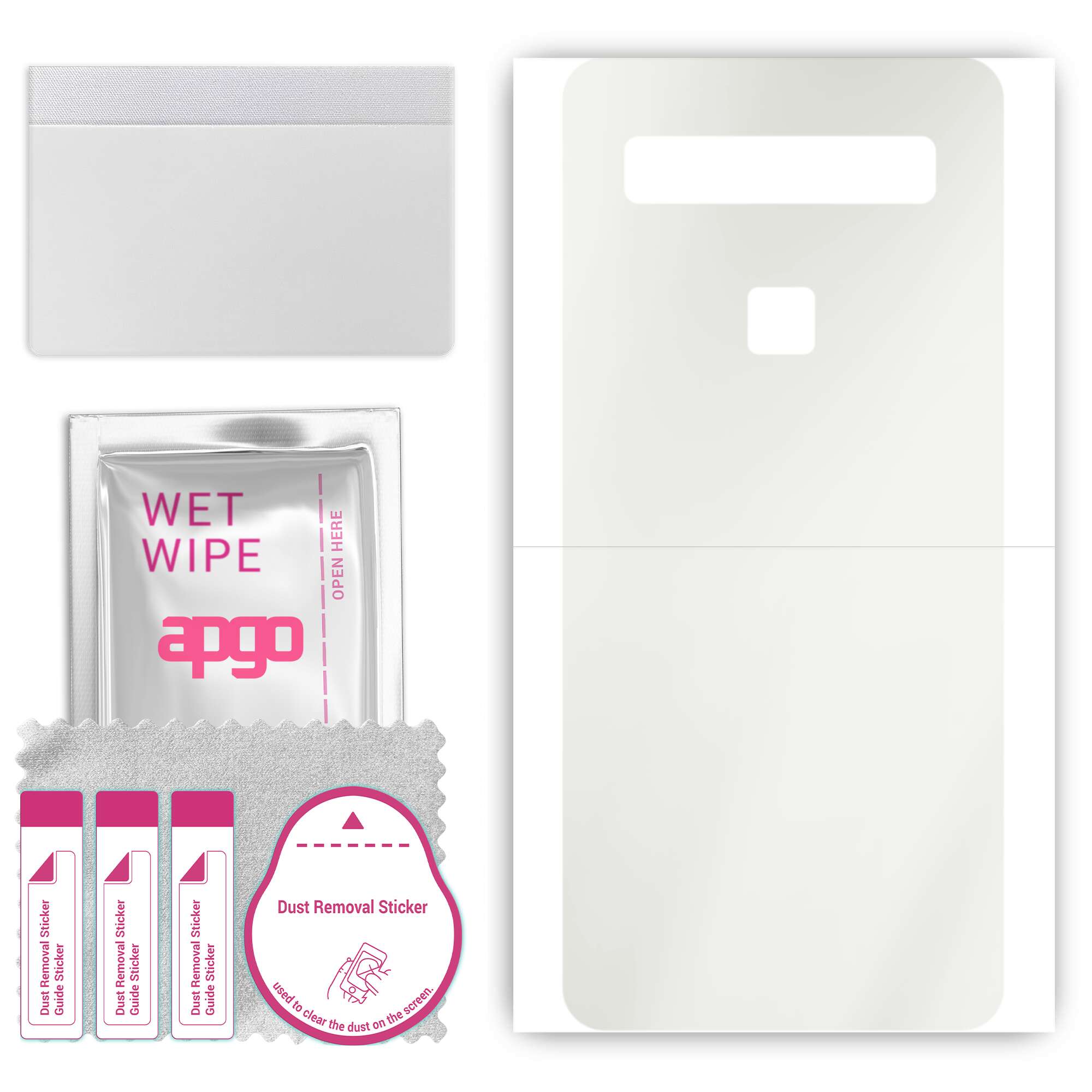 apgo MATTE Protective Skin Sticker for the back compatible with TCL 10 5G UW, Wrap Film, Hydrogel Film, Flexible, Soft TPU with positioning layer easy
apgo MATTE Protective Skin Sticker for the back compatible with TCL 10 5G UW, Wrap Film, Hydrogel Film, Flexible, Soft TPU with positioning layer easy