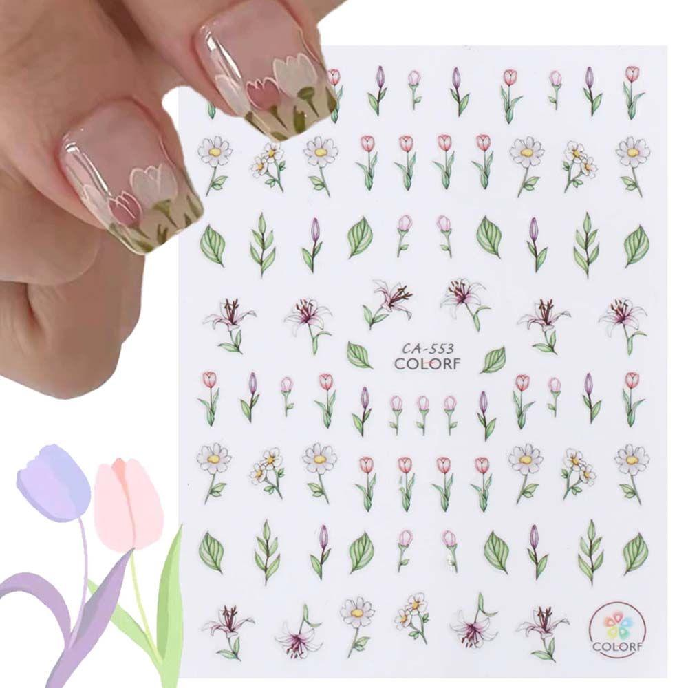 Wraps Slider Decals Manicure 3D Nail Sticker Strawberry Tulip Flower Nails Decals Floral Nail Foils CC074
Wraps Slider Decals Manicure 3D Nail Sticker Strawberry Tulip Flower Nails Decals Floral Nail Foils CC074