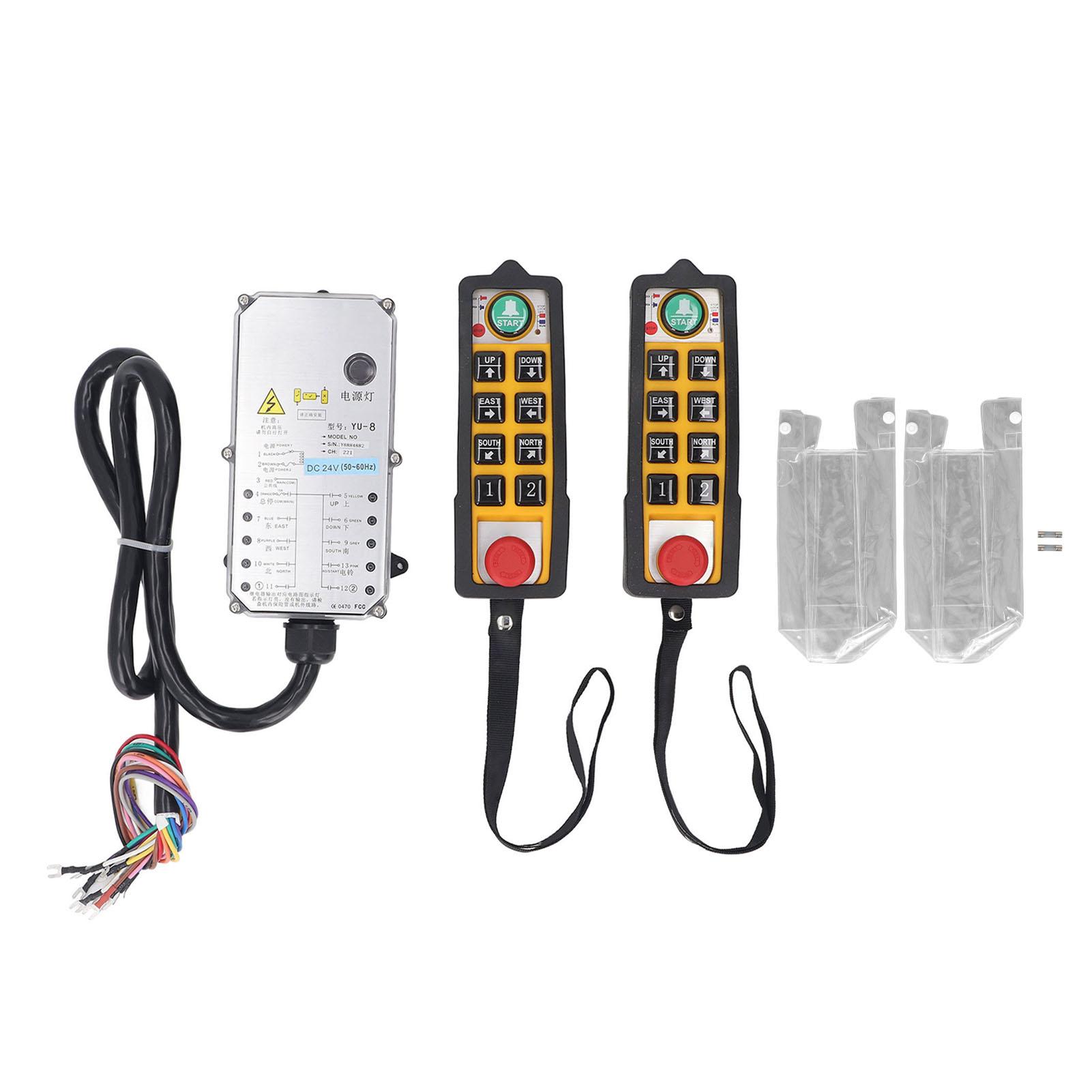 Crane Industrial Remote Control Dual Handle 6 Keys Electric Lift Wireless Switch Transmitter
Crane Industrial Remote Control Dual Handle 6 Keys Electric Lift Wireless Switch Transmitter