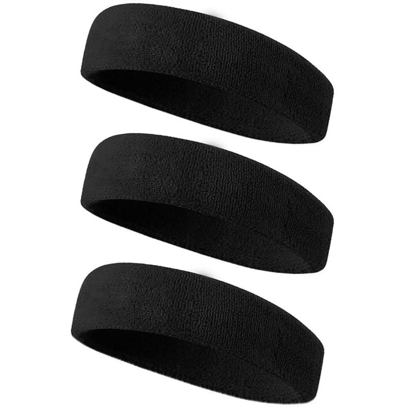 hair band men s sports headband 3 sets black Thick sweat stopper motion cotton For ladies Black x 3
hair band men s sports headband 3 sets black Thick sweat stopper motion cotton For ladies Black x 3