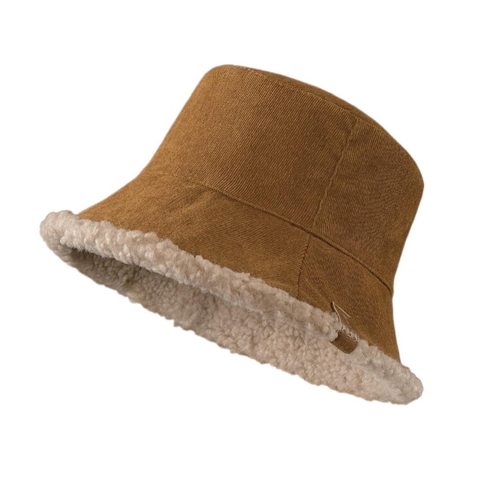 Japanese Style Corduroy Winter Bucket Hat Lambswool Reversible Fisherman Cap Soft Thickened Hip-Hip Cap Cold Weather кавовий
Japanese Style Corduroy Winter Bucket Hat Lambswool Reversible Fisherman Cap Soft Thickened Hip-Hip Cap Cold Weather кавовий
