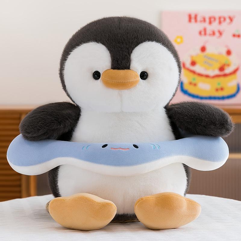 Ray swimming ring penguin doll throw pillow aquarium souvenir surrounding plush toy gift 30 cm 0.4kg
Ray swimming ring penguin doll throw pillow aquarium souvenir surrounding plush toy gift 30 cm 0.4kg