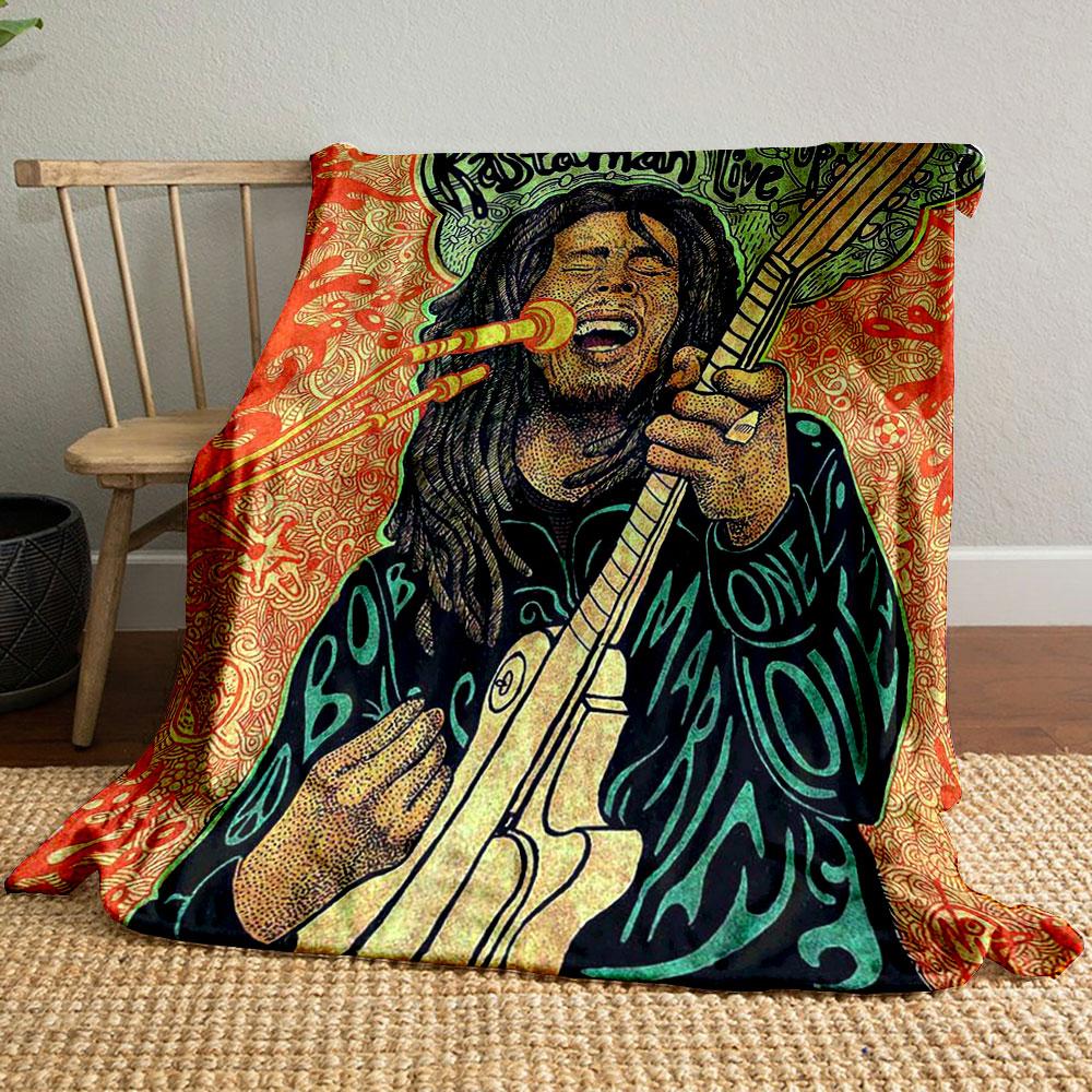 Rastaman Live Up Bob Marley Printed Blanket bedroom Blanket for Livingroom Couch lunch break Soft Cozy throw for Friend s festival Gift 80cm x 120cm
Rastaman Live Up Bob Marley Printed Blanket bedroom Blanket for Livingroom Couch lunch break Soft Cozy throw for Friend s festival Gift 80cm x 120cm