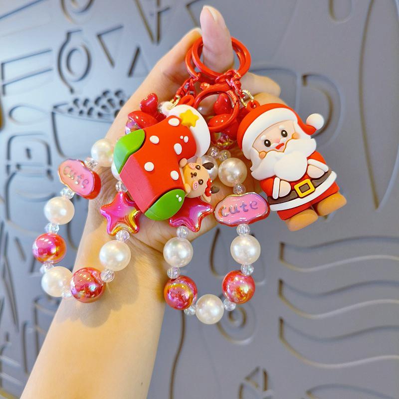 Christmas Keychain Cute Cartoon Christmas Tree Snowman Santa Pendant Creative Backpack Decoration Accessories Gifts
Christmas Keychain Cute Cartoon Christmas Tree Snowman Santa Pendant Creative Backpack Decoration Accessories Gifts