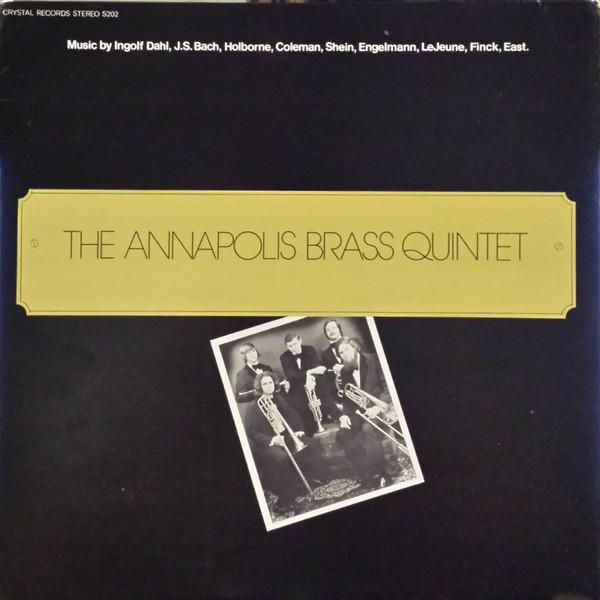 LP Record ANNAPOLIS BRASS QUINTET Annapolis Brass Quintet S202 CRYSTA 1974 US Classical Used
LP Record ANNAPOLIS BRASS QUINTET Annapolis Brass Quintet S202 CRYSTA 1974 US Classical Used