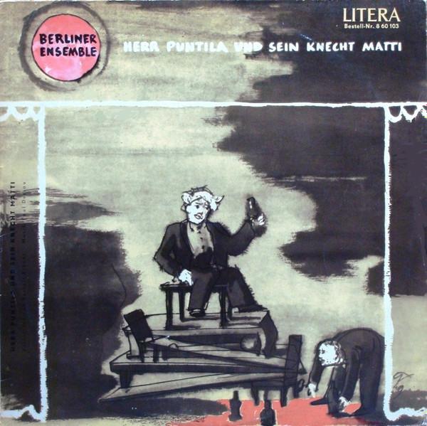 LP Record BERLINER ENSEMBLE Herr Puntila Und Sein Knecht Matti 860103 LITERA German Dem Soundtracks Musicals Used
LP Record BERLINER ENSEMBLE Herr Puntila Und Sein Knecht Matti 860103 LITERA German Dem Soundtracks Musicals Used