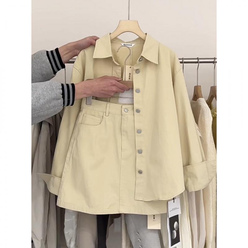 Стиль Весна та Осінь 2025: Жіночий універсальний корейський камзол-піджак і облягаюча міді-спідниця M (80-100 lbs)
Стиль Весна та Осінь 2025: Жіночий універсальний корейський камзол-піджак і облягаюча міді-спідниця M (80-100 lbs)