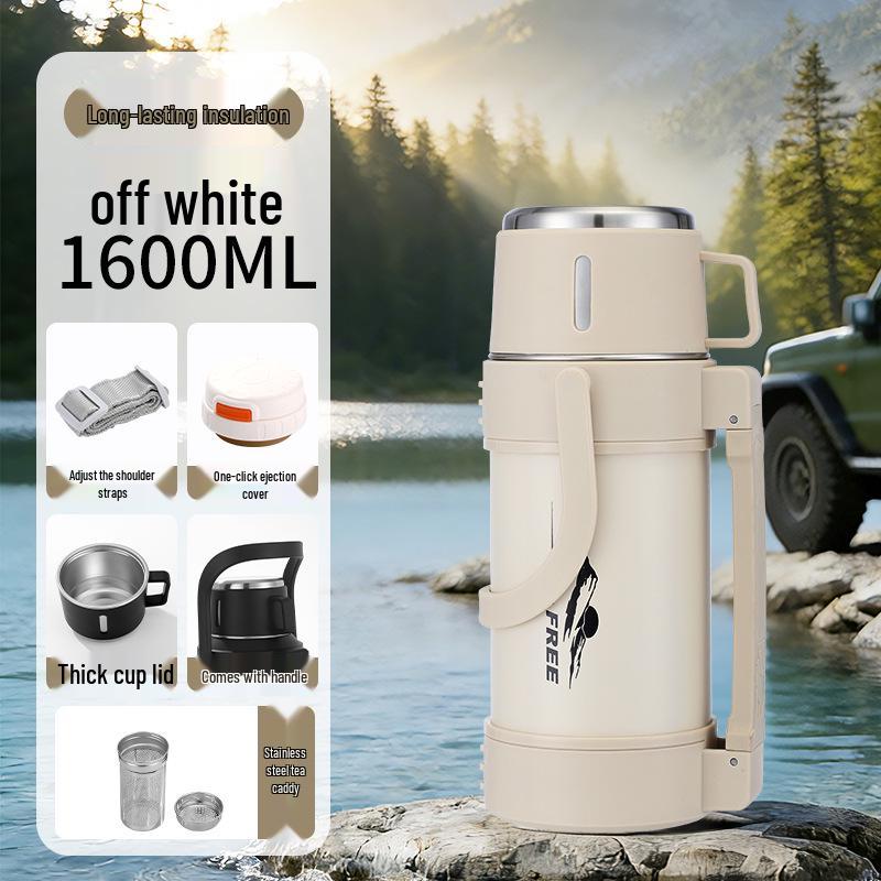 Large Capacity 304 Stainless Steel Thermos Cup - Portable Outdoor Travel Kettle for Hot Water
Large Capacity 304 Stainless Steel Thermos Cup - Portable Outdoor Travel Kettle for Hot Water