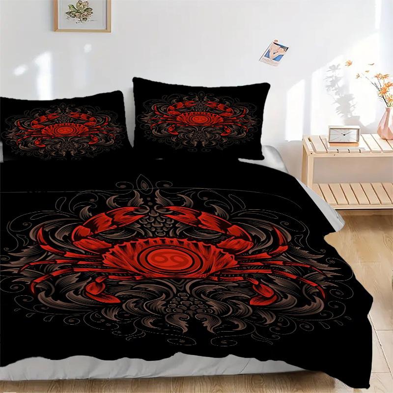 3pcs Crab Emblem Duvet Cover Set, Soft Comfortable Duvet Cover,Guest Room (1*Duvet Cover + 2*Pillowcase, Without Core) yy251104129 135x200cm
3pcs Crab Emblem Duvet Cover Set, Soft Comfortable Duvet Cover,Guest Room (1*Duvet Cover + 2*Pillowcase, Without Core) yy251104129 135x200cm