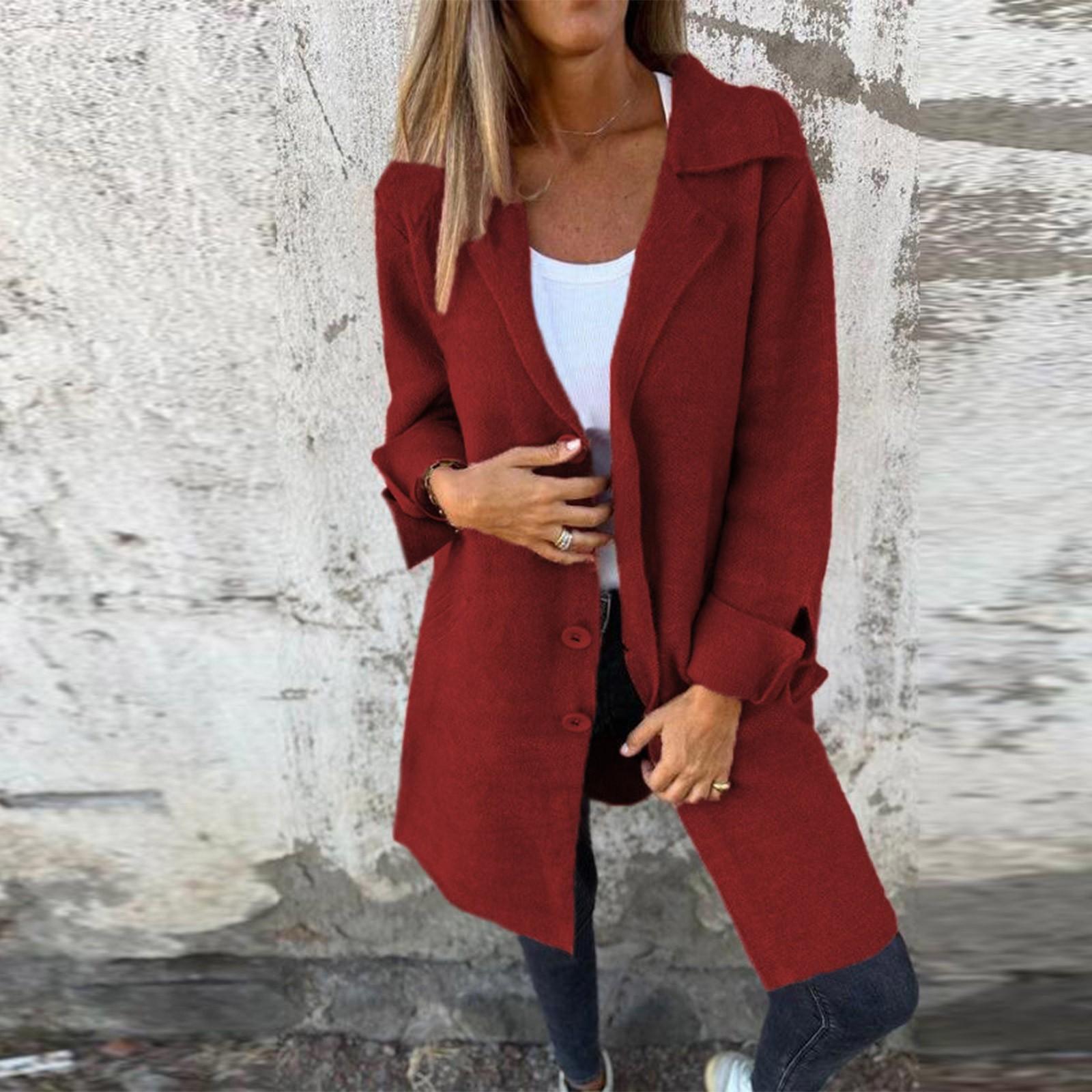 Модный женский однотонный кардиган с завязками на лацканах, однобортный, средней длины, пальто XL винный
Модный женский однотонный кардиган с завязками на лацканах, однобортный, средней длины, пальто XL винный