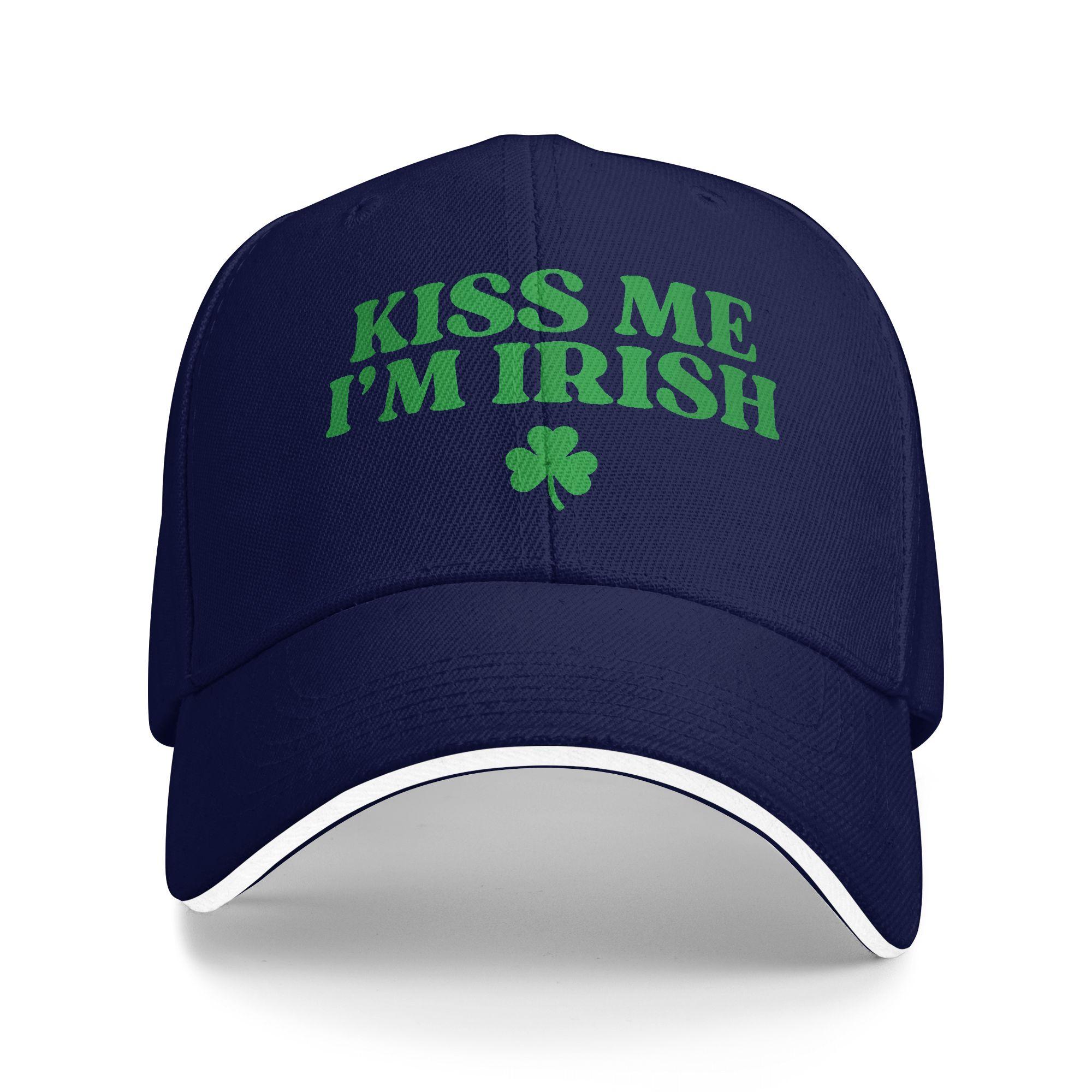 Kiss Me I m Irish Funny St Patricks Day Baseball Cap Unisex Men Print Hip Hop Hats Summer Fashion Outdoor Sport Baseball Caps One Size темно-синього кольору
Kiss Me I m Irish Funny St Patricks Day Baseball Cap Unisex Men Print Hip Hop Hats Summer Fashion Outdoor Sport Baseball Caps One Size темно-синього кольору