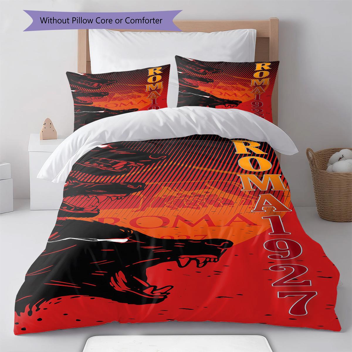 The Wolves logo Bedding Quilt Set Quilt Cover Pillowcase Home Decoration Birthday Gift (1 * duvet cover + 2 * pillowcase, without core) 135x200cm
The Wolves logo Bedding Quilt Set Quilt Cover Pillowcase Home Decoration Birthday Gift (1 * duvet cover + 2 * pillowcase, without core) 135x200cm
