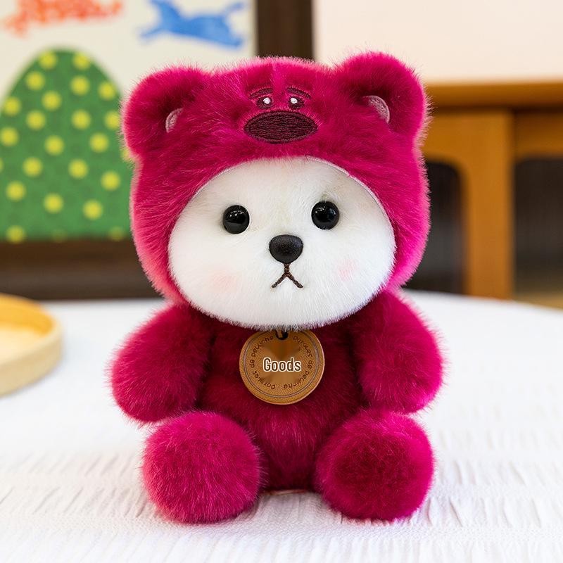 Firefly Series: Cute Derpy Little Bear Transformation Desk Companion Doll for Children 16cm 0.15kg розы красного
Firefly Series: Cute Derpy Little Bear Transformation Desk Companion Doll for Children 16cm 0.15kg розы красного