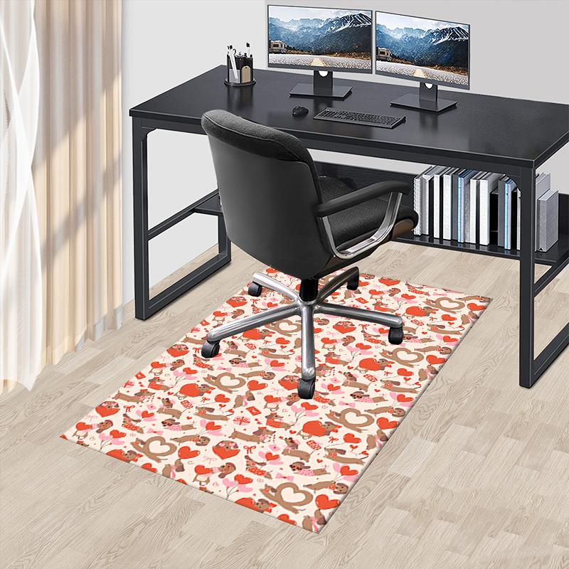 Charming Dachshund Chair Mat: Cute Valentine s Day Gift for Home Decor,Office carpet, Office Carpet, and Various Rooms0202107a 60cm by 90cm
Charming Dachshund Chair Mat: Cute Valentine s Day Gift for Home Decor,Office carpet, Office Carpet, and Various Rooms0202107a 60cm by 90cm