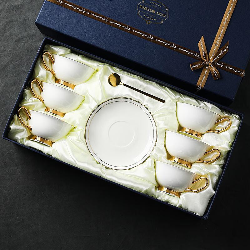 Luxury Vintage Porcelain European Coffee & Tea Set 6 Cups, 6 Saucers, 6 Spoons
Luxury Vintage Porcelain European Coffee & Tea Set 6 Cups, 6 Saucers, 6 Spoons