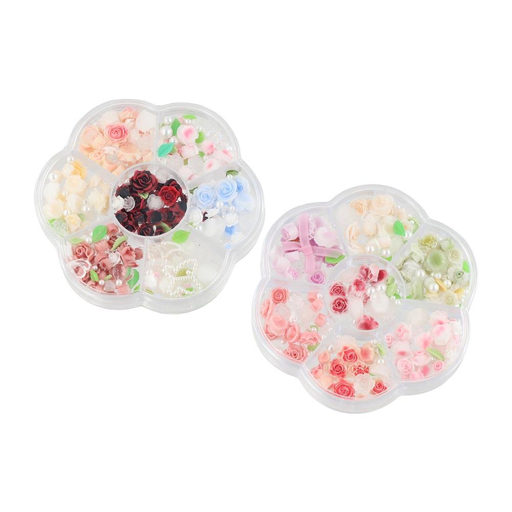 Pink Rose Flower Rose Nail Accessories Mixed Pearl Beads Rose Nail Rhinestones Nail Salon StyleB
Pink Rose Flower Rose Nail Accessories Mixed Pearl Beads Rose Nail Rhinestones Nail Salon StyleB