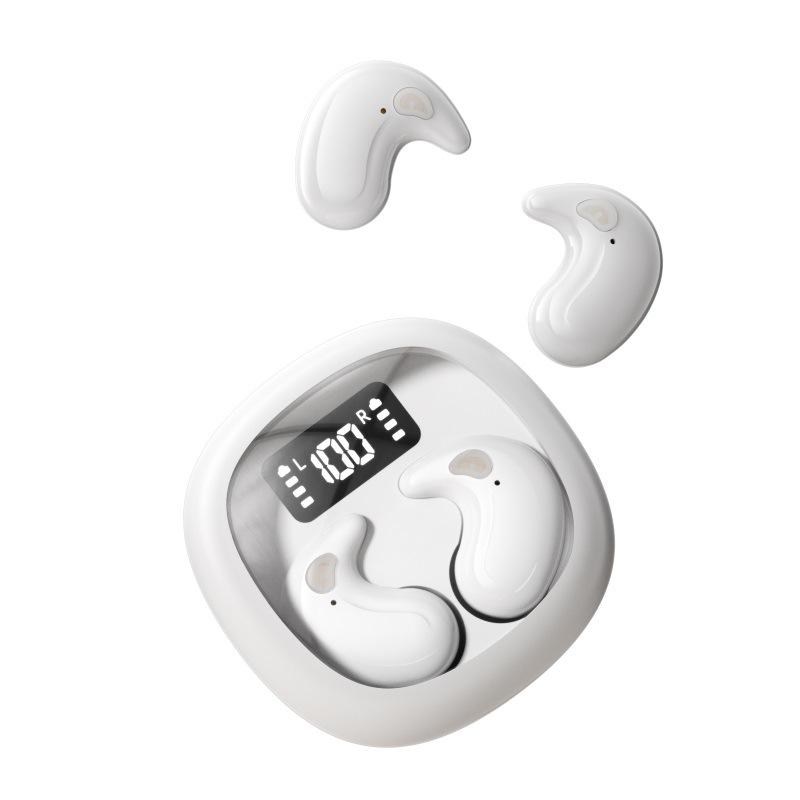 B11In-ear Bluetooth high-quality, long-lasting battery life smart earphones with mini digital display for sleep B11White
B11In-ear Bluetooth high-quality, long-lasting battery life smart earphones with mini digital display for sleep B11White