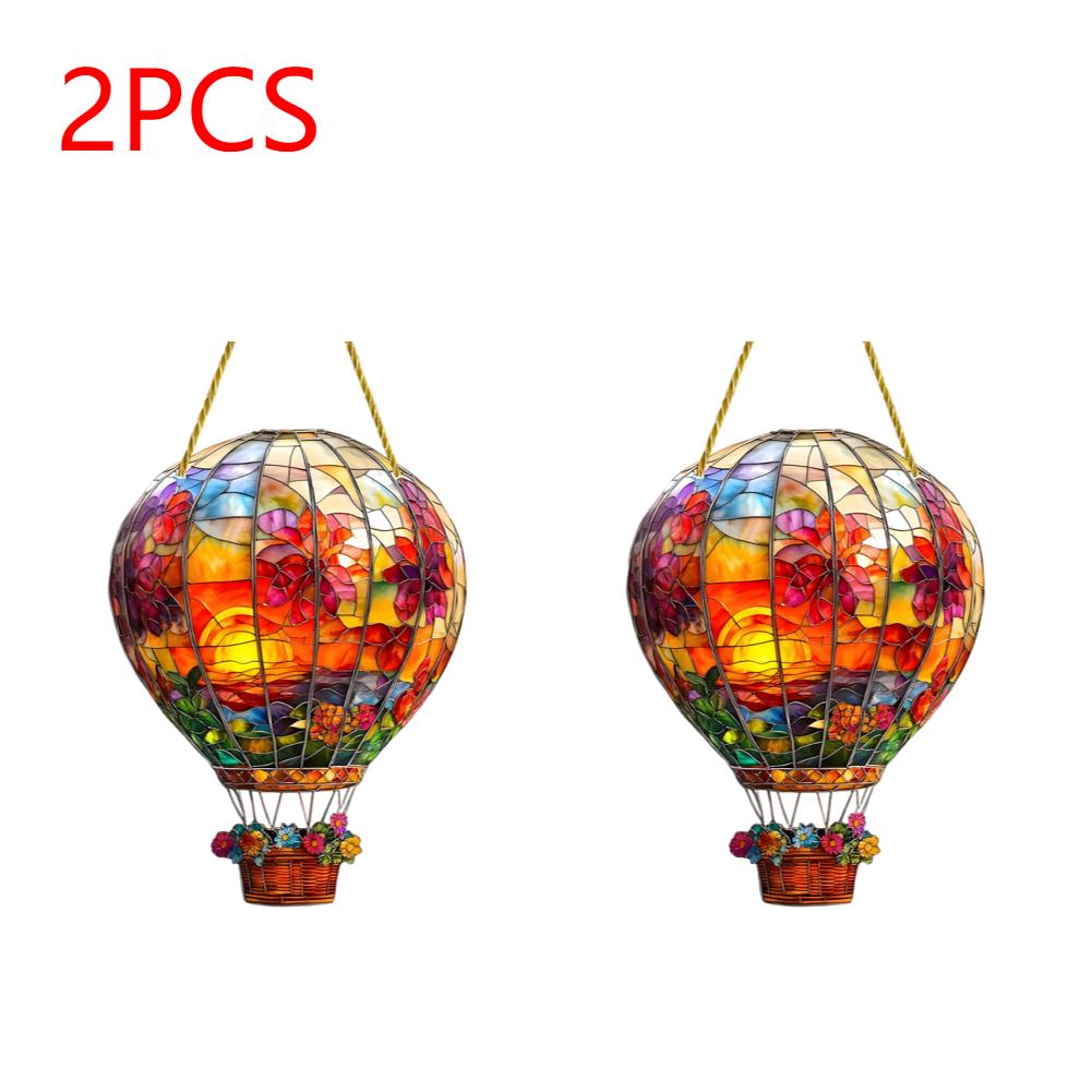 2PCS Hot Air Balloon Pendant Window suncatcher Hot 2D Flat Acrylic Hot for Indoor Outdoor Car Garden Patio Decor
2PCS Hot Air Balloon Pendant Window suncatcher Hot 2D Flat Acrylic Hot for Indoor Outdoor Car Garden Patio Decor
