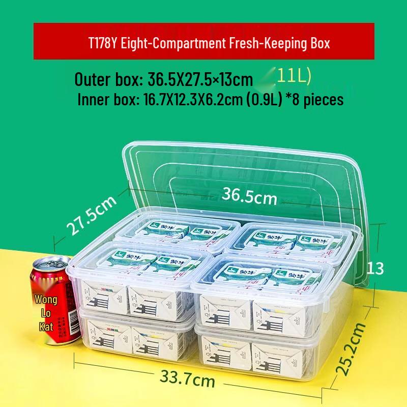 Multi-Grid Divided Food Storage Container
Multi-Grid Divided Food Storage Container